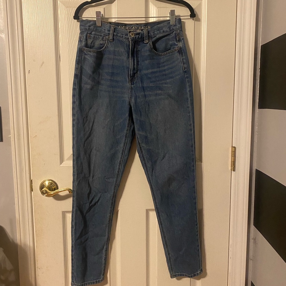 AE mom jeans